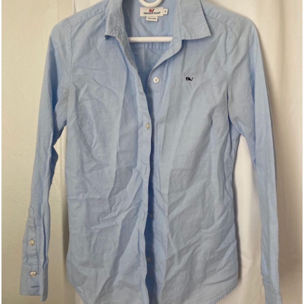 Vineyard Vines Light Blue Button-up